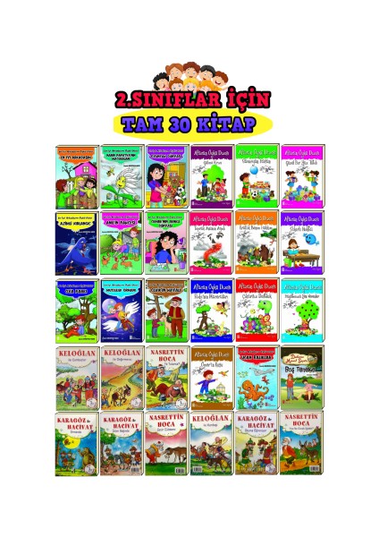 2 ve 3. Sınıflar Için Okumayı Sevdiren ve Okuma Alışkanlığı Kazandıran Mükemmel Bir SET(100TEMEL Eser (Ciltli)