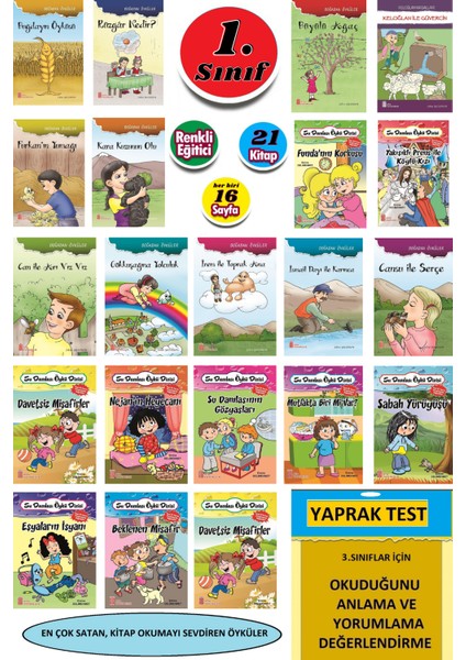 1. Sınıf okumayı sevdiren Hikaye Seti
