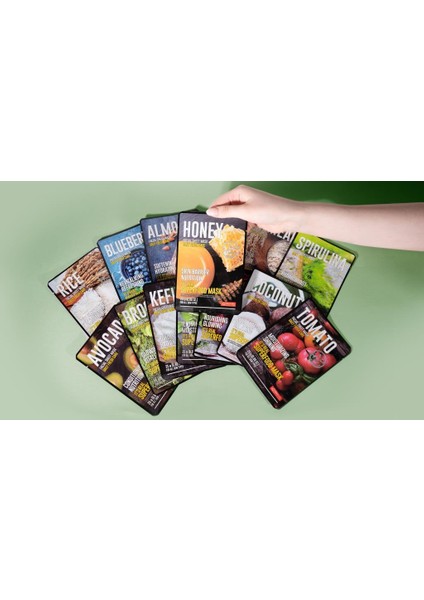 Besleyici ve Canlandırıcı Pancar Maskesi X5 Adet modelleri