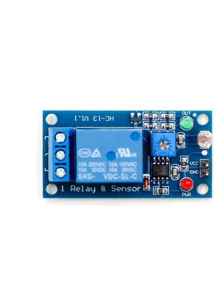 Roba 5V Ldr Işık Kontollü Röle 5V Gündüz Gece Algılayıcı Röle Kartı