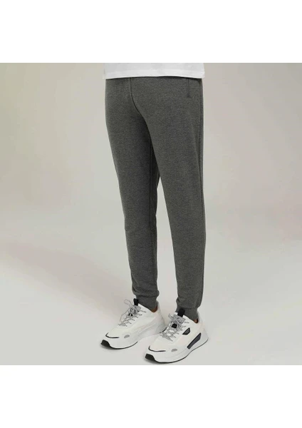 Basic Jogger Erkek Gri Eşofman Altı