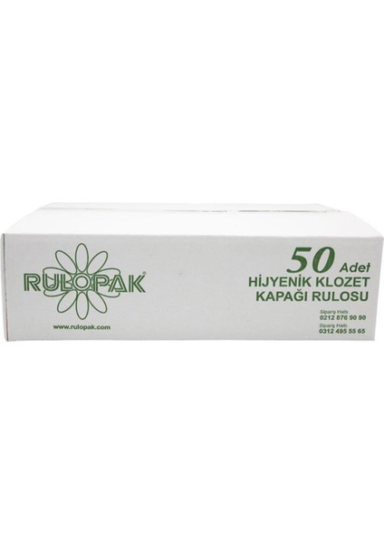 Sensörlü Hijyenik Klozet Kapağı Rulosu 50'li fiyatları