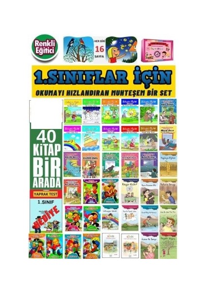 1. Sınıflar Için Okuma Alışkanlığı Kazandıran Hikaye Seti (Ciltli)
