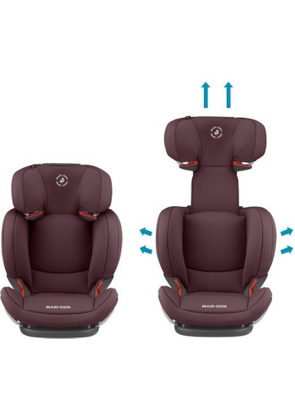 Rodi Fix Air Protect Adac'lı Isofix'li 15-36 kg Çocuk Oto Koltuğu Authentic Red