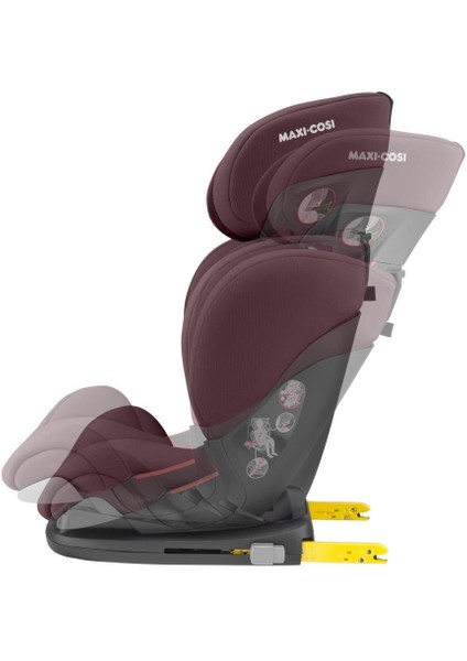 Rodi Fix Air Protect Adac'lı Isofix'li 15-36 kg Çocuk Oto Koltuğu Authentic Red