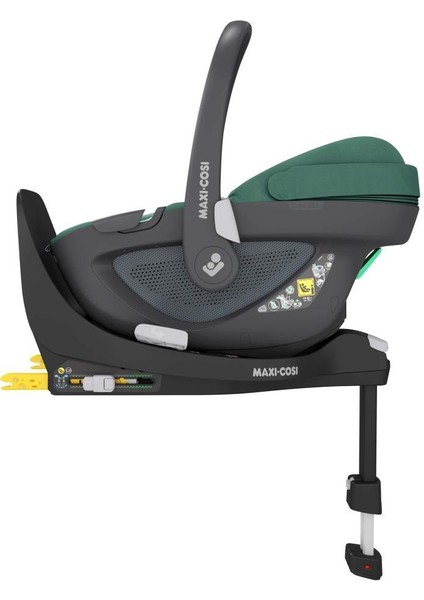 Adac'lı Pebble 360 Derece Dönebilen Yatabilen Bebek Oto Koltuğu ve Ana Kucağı 0-13 kg Essential Green