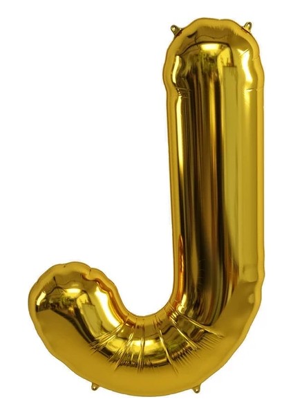Folyo Balon Harf Gold J