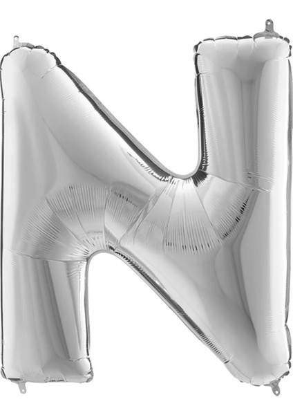 Harf Folyo Balon Gümüş Renk