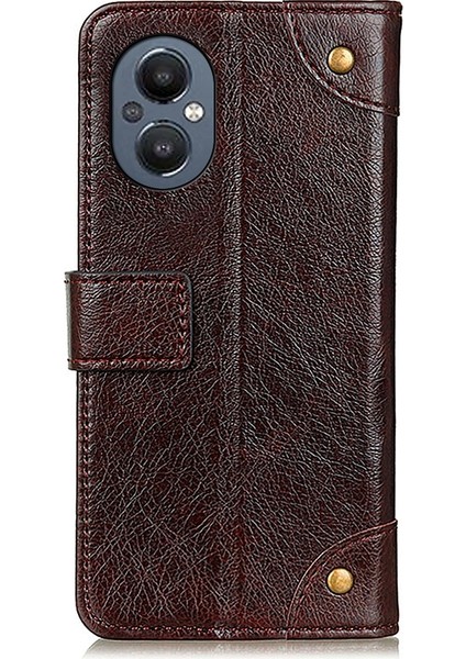 Nord N20 5g Için Deri Telefon Kılıfı Kahve (Yurt Dışından) modelleri