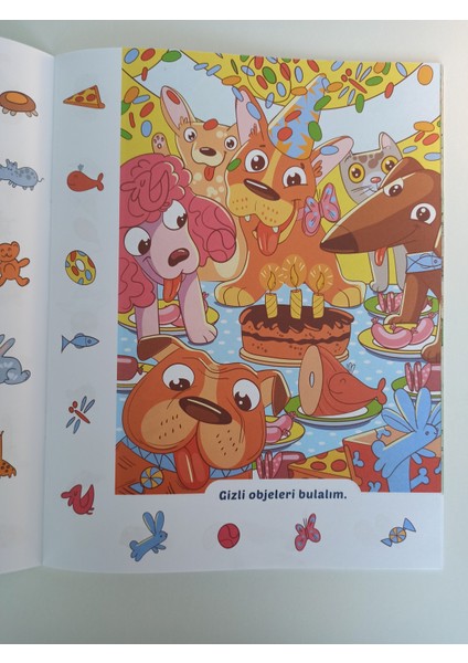 Bul Bil Serisi Eğlenceli Obje Bulma Etkinlik Kitap Seti