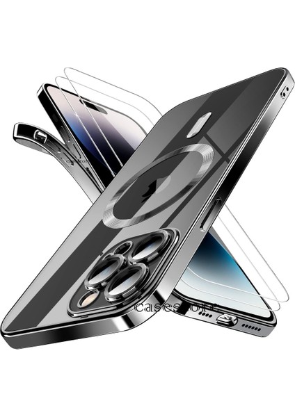 Iphone 14 Pro Max Kılıf Kamera Korur Parmak Izi Bırakmaz Çizilmez Kablosuz Şarj Magsafe