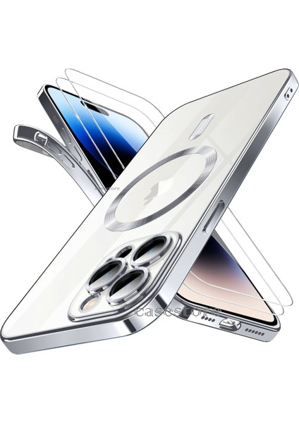 Iphone 14 Pro Max Kılıf Kamera Korur Parmak Izi Bırakmaz Çizilmez Kablosuz Şarj Magsafe