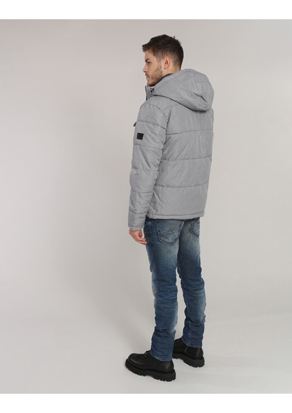 Jjbrady Puffer Sn Gri Erkek Mont 12212233-Light