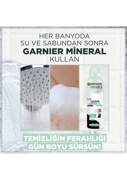 2'li Garnier Mineral Lekesiz Koruma Deodorant Seti