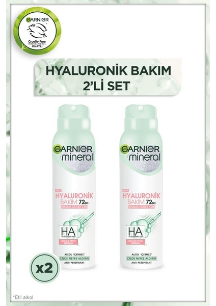 2'li Garnier Mineral Hyaluronik Bakım Deodorant Seti fiyatları