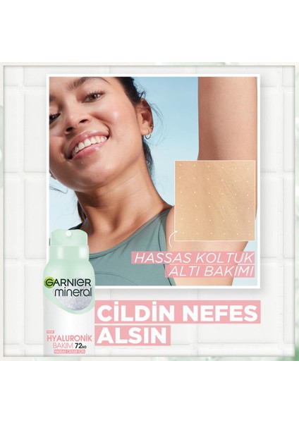 4'lü Garnier Mineral Hyaluronik Bakım Deodorant Seti modelleri