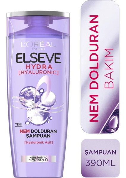 2'li Elseve Hydra Hyaluronic Şampuan Saç Bakım Seti fiyatları