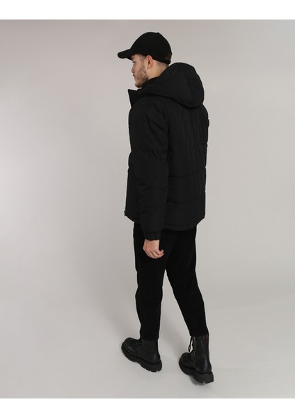 Jcootto Puffer Sn Siyah Erkek Mont 12214648-Black indirimleri