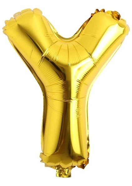 Y Harfi Gold Folyo Balon