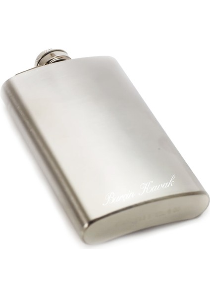 Kişiye Özel Paslanmaz Çelik Matara 6 Oz