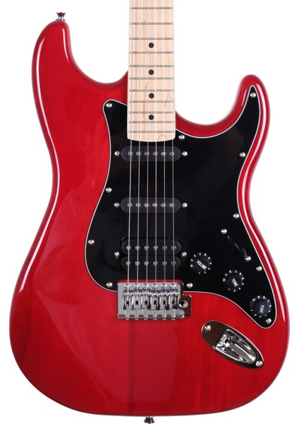 Meg-3trd Trans Red Burst Elektro Gitar