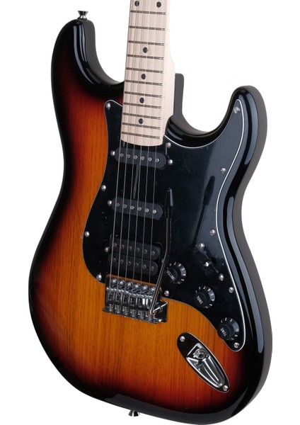 Meg-3ts Sunburst Elektro Gitar