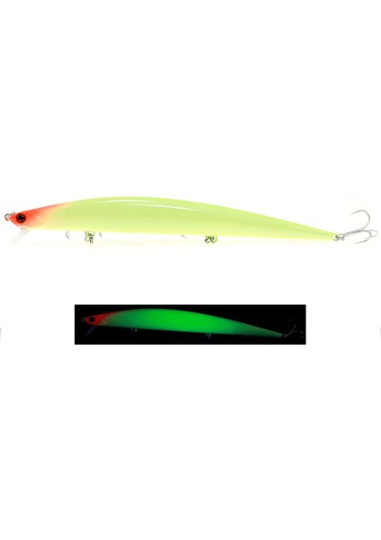Flux 175MM 29GR Sinking Maket Balık - All Glow