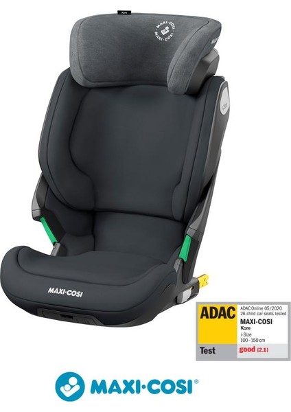 Kore ADAC'lı İsofix'li I-Size 15-36 Kg Çocuk Oto Koltuğu