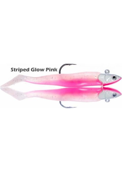 Sayori Shad 8 cm 12 gr - # Striped Glow Pink