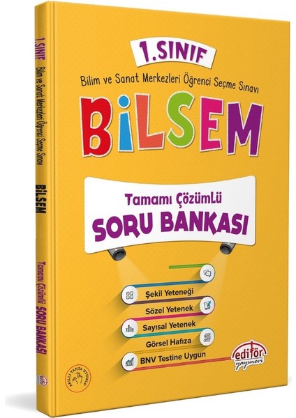 1. Sınıf Bilsem Tamamı Çözümlü Soru Bankası