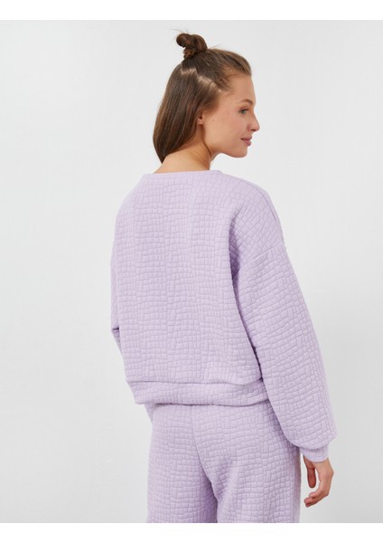 Uzun Kollu Pijama Üstü Baskılı Dokulu fırsatları