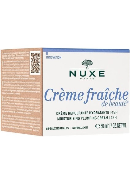 Creme Fraiche De Beaute 48H Nemlendirici Yüz Bakım Kremi (Normal Ciltler) 50ML