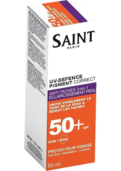 Sun Face Protector Spf 50 Anti Dark Spot- Cilt Tonunu Eşitleyen Spf 50 Faktör Güneş Koruyucu Yüz Kremi 50 ml
