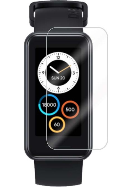 Realme Band 2 Için Tpu Ekran Koruma Filmi - Şeffaf
