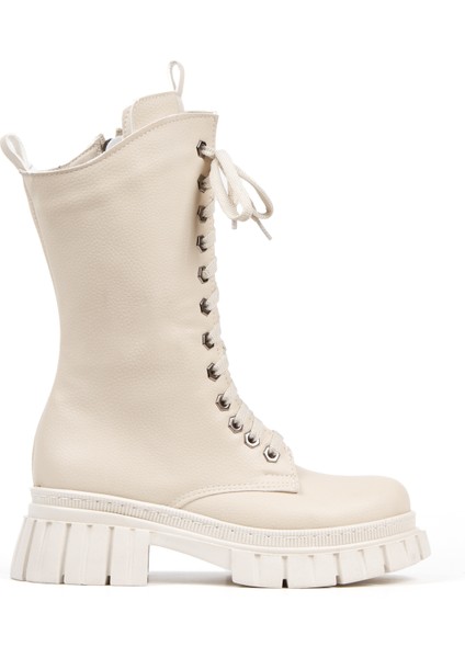 Kadın 466 -Bj Bej Bağcık Görünümlü Bot&bootie&postal fiyatları