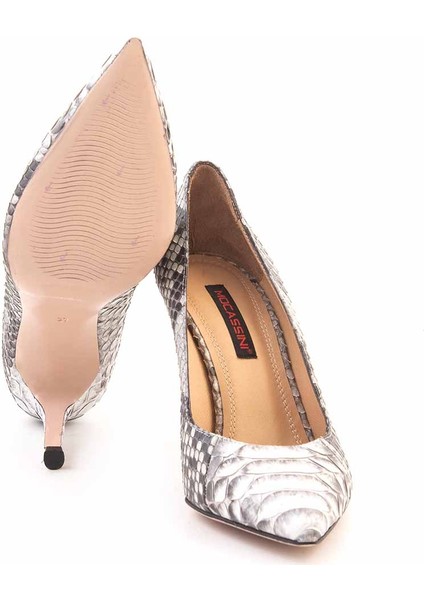 Deri Kadın Gece & Abiye Ayakkabı 4924-84 indirimleri