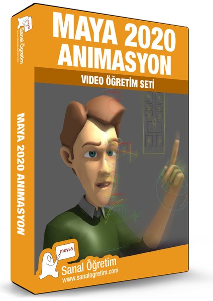 Sanal Öğretim Maya 2020 Animasyon Video Ders Eğitim Seti