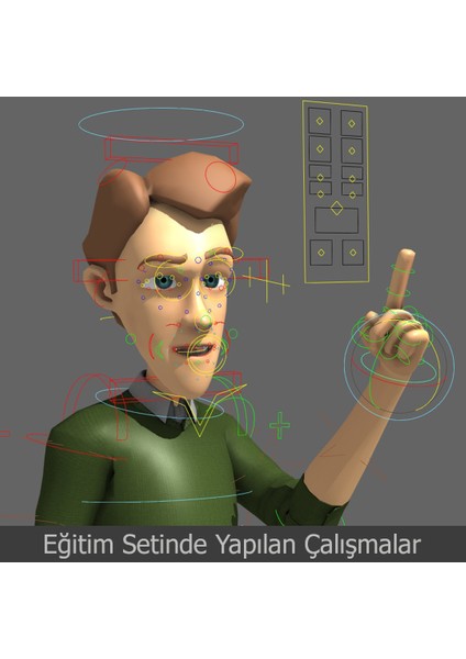 Sanal Öğretim Maya 2020 Animasyon Video Ders Eğitim Seti