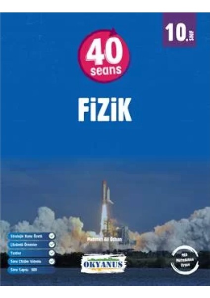 Okyanus Yayınları 10. Sınıf 40 Seans Fizik