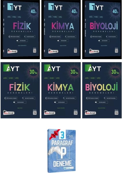 TYT ve AYT Fizik Kimya ve Biyoloji Deneme