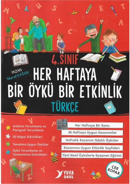 4. Sınıf Türkçe Her Haftaya Bir Öykü Bir Etkinlik
