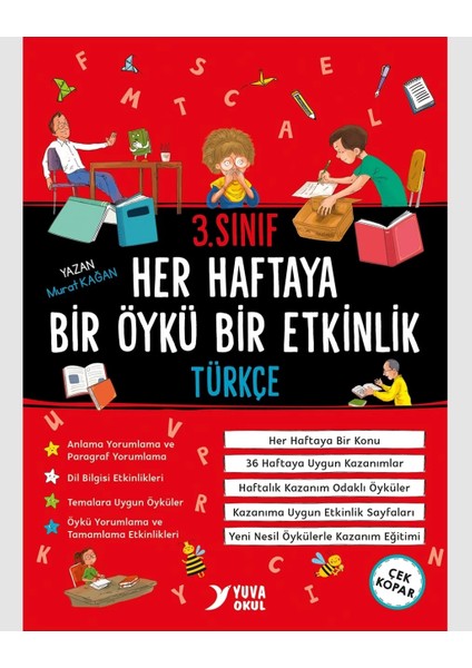 3. Sınıf Türkçe Her Haftaya Bir Öykü Bir Etkinlik