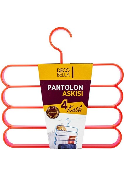 4 Bölmeli Dekoratif Pantolon Askısı fiyatları