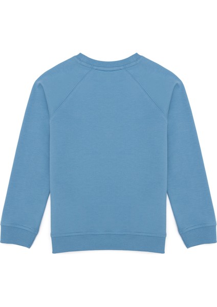 Erkek Çocuk Mavi Sweatshirt 50253387-VR036 fiyatları