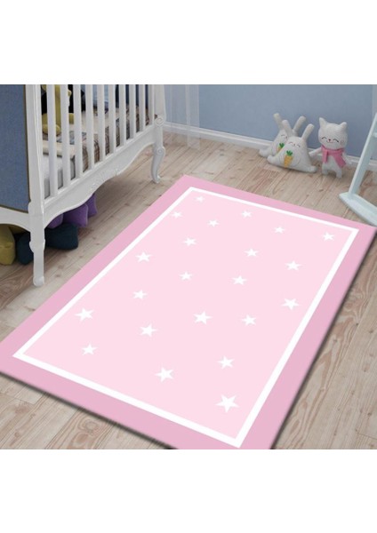 Pvc Kaymaz Taban Makinede Yıkanabilir Çocuk Odası Halısı I-JR-116
