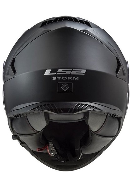 Storm Mat Siyah Kask