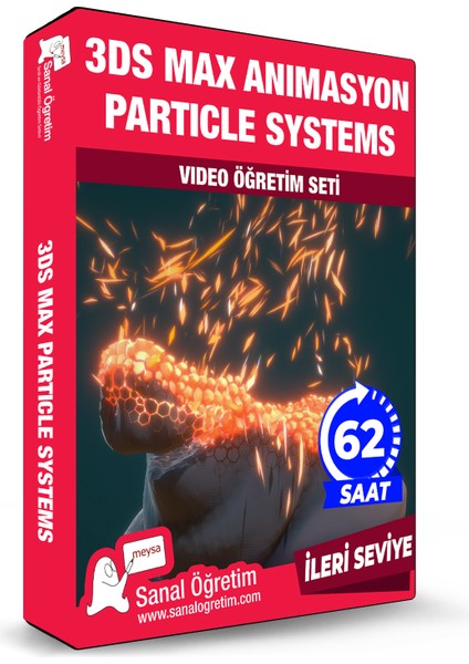 3ds Max Animasyon Particle Systems Video Ders Eğitim Seti