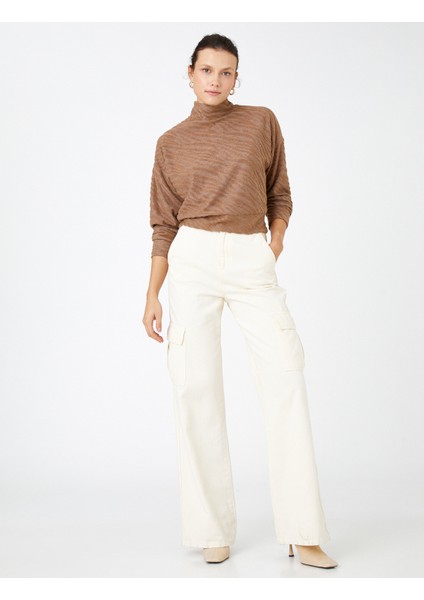 Balıkçı Yaka Sweatshirt