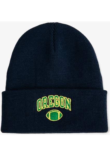 College Beanie Folded Detailed