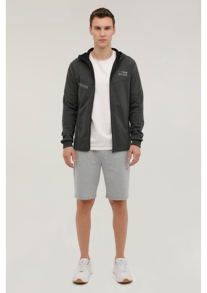 M-Hunter Reflectıve Full Gri Erkek Eşofman Üstü modelleri